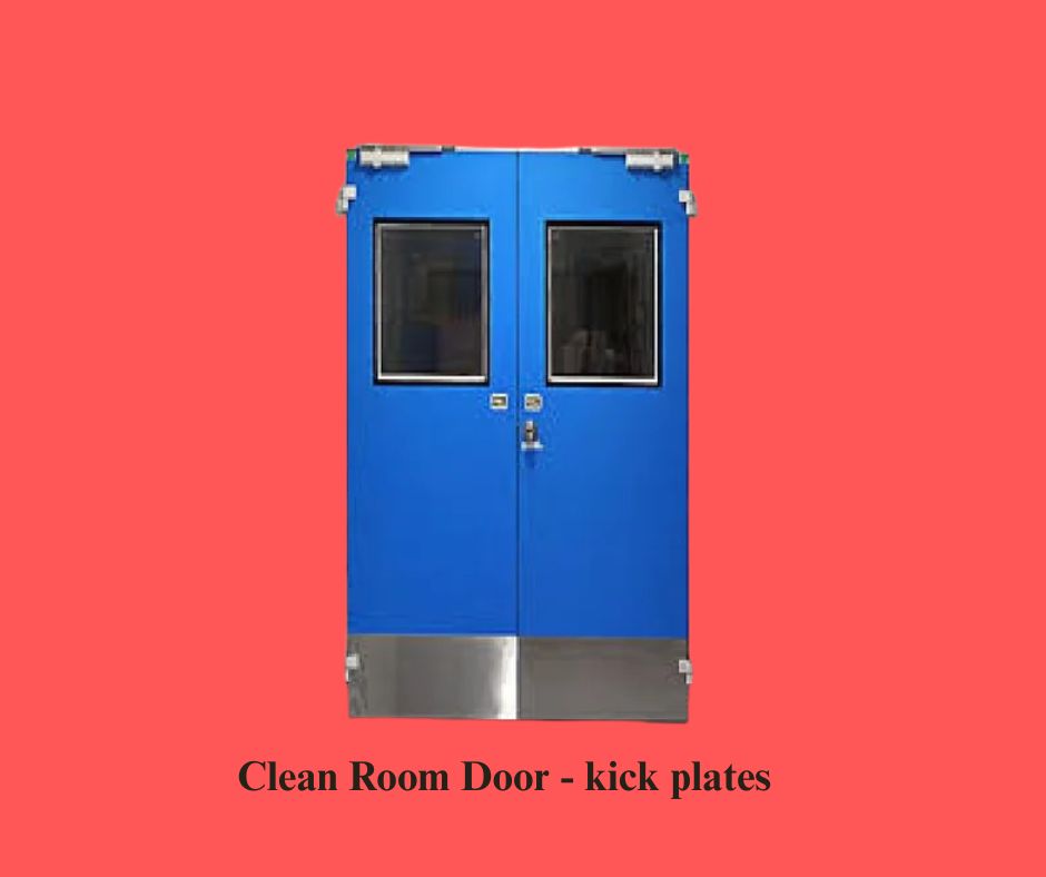 Clean Room Door - Kick Plates